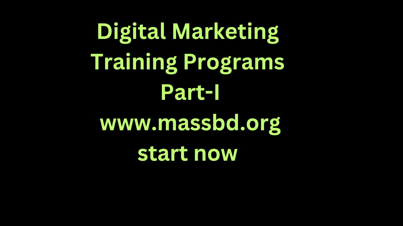 DIGITAL MARKETING PART 1